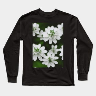 Beautiful White Flowers, for all those who love nature #137 Long Sleeve T-Shirt